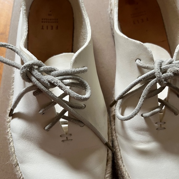 FEIT ESPADRILLE  HAND  SEWN  COURT SIZE 39 - Picture 4 of 10